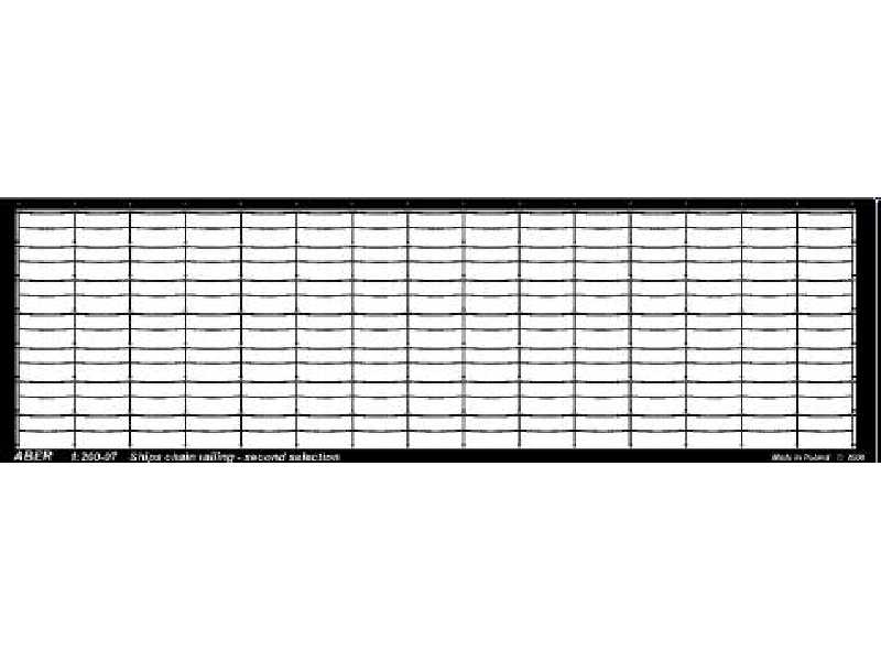 Ship chain railing - second selection (two horizontal bars)  - image 1