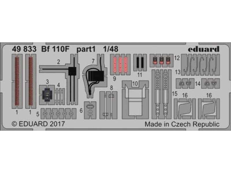 Bf 110F 1/48 - Eduard - image 1