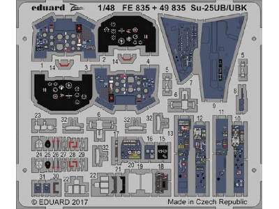 Su-25UB/ UBK interiér 1/48 - Smer - image 1