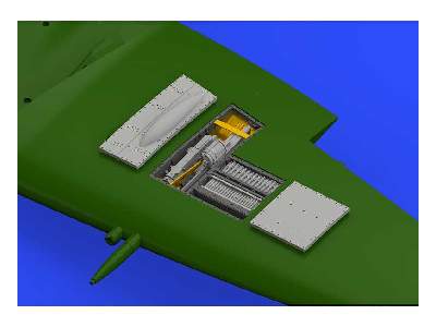 Spitfire Mk. XVI gun bays 1/72 - Eduard - image 9