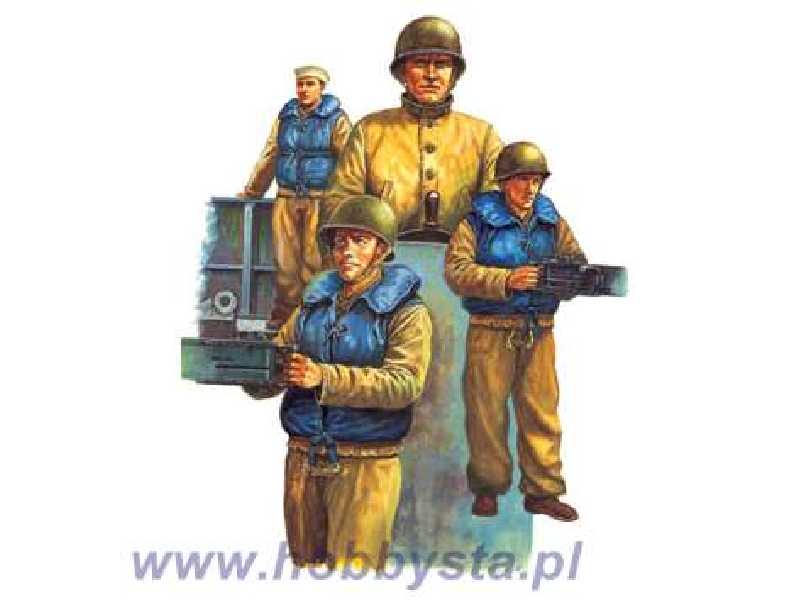 Figures WW2 USN LCM Crew - image 1