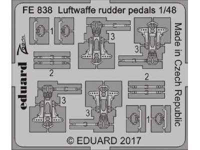 Luftwaffe rudder pedals 1/48 - image 1