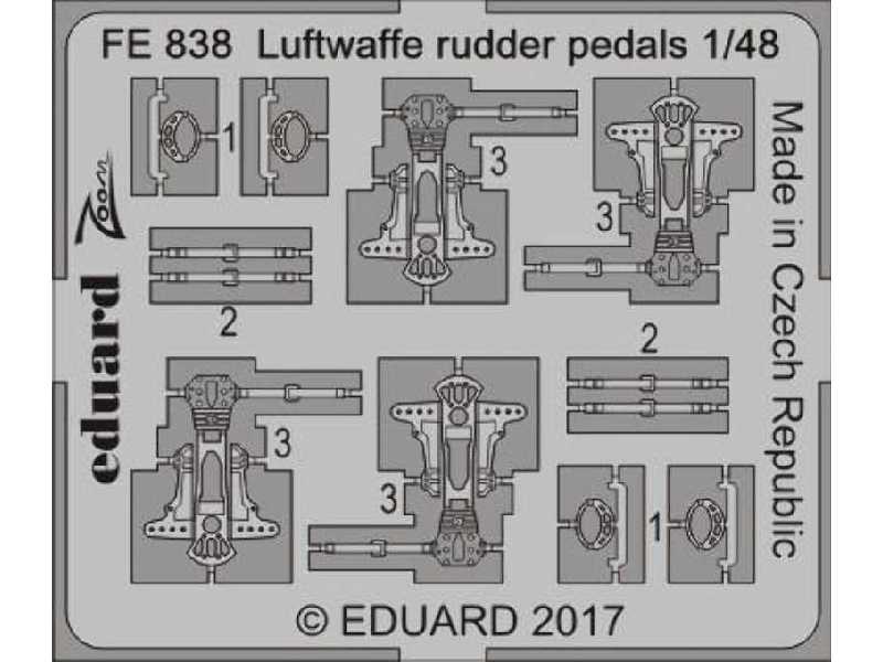 Luftwaffe rudder pedals 1/48 - image 1