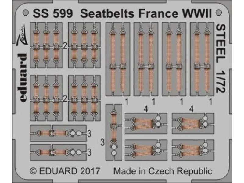 Seatbelts France WWII STEEL 1/72 - image 1
