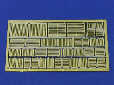 Ship louvers various scale (1 selection) - photo-etched parts   - image 1