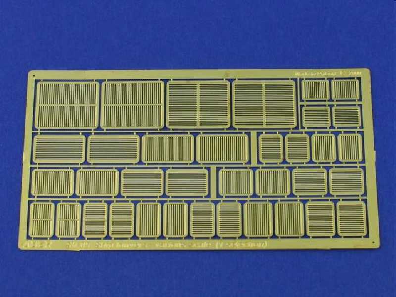 Ship louvers various scale (1 selection) - photo-etched parts   - image 1