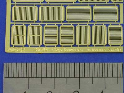 Ship louvers various scale (1 selection) - photo-etched parts   - image 2