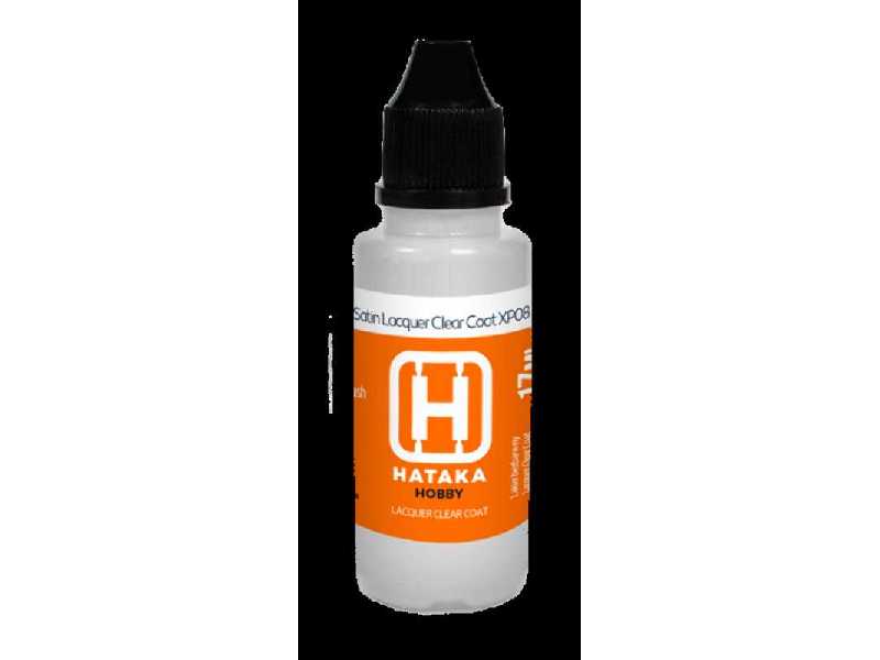HTK-XP08 Satin Lacquer Clear 17 ml - image 1