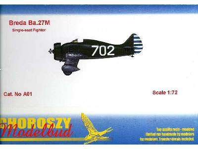Breda Ba.27M single-seat fighter - image 1