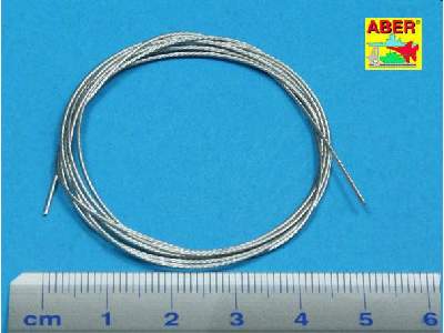 Stainless Steel Towing Cables dia 0,6 mm, 1 m long  - image 1