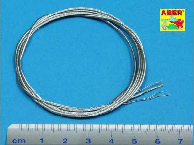 Stainless Steel Towing Cables dia 1,0 mm, 1 m long  - image 1