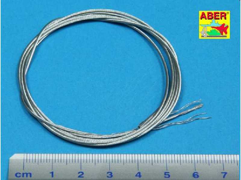 Stainless Steel Towing Cables dia 1,0 mm, 1 m long  - image 1