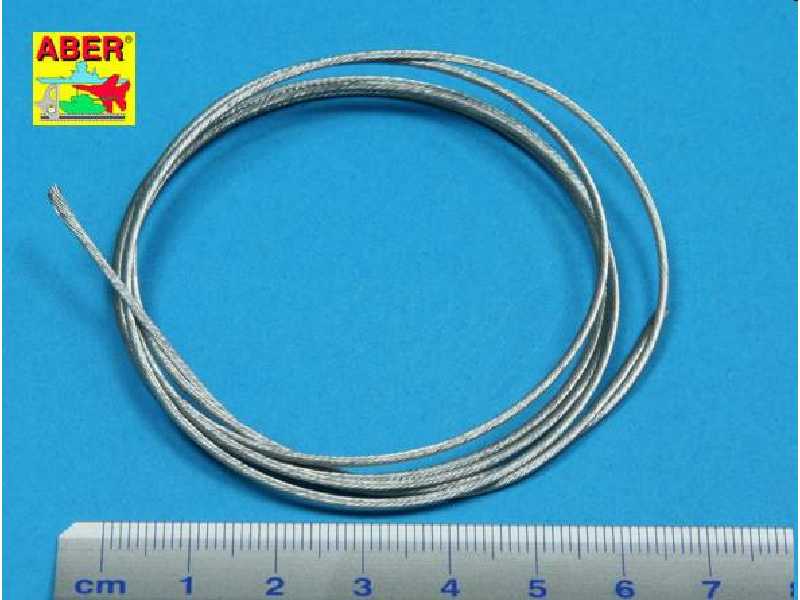 Stainless Steel Towing Cables dia 1,2 mm, 1 m long  - image 1