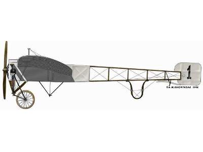 Bleriot XI-I Italian Airplane 1911 Tripolitania - image 1