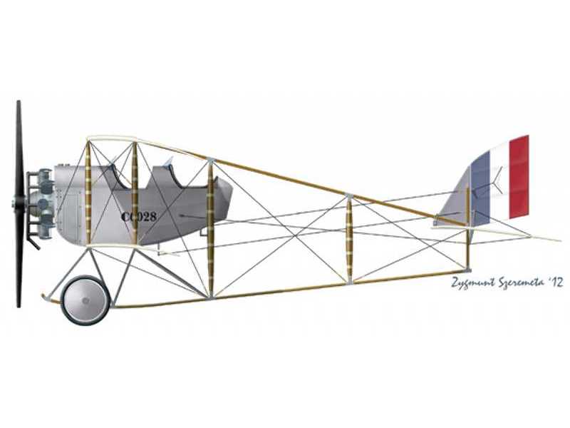 CAUDRON G-III Anzani engine - image 1