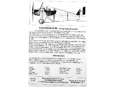 CAUDRON G-III Renault engine - image 8