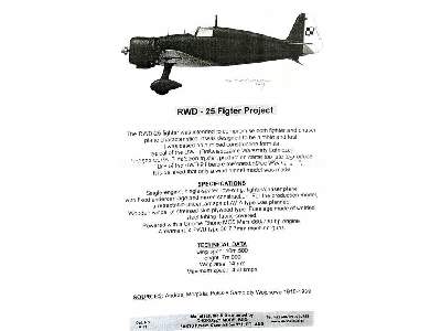 RWD-25 Polish fighter project - image 8
