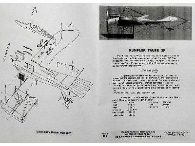 Rumpler Taube 3F - image 10