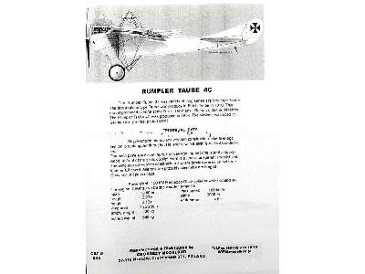 Rumpler Taube 4C - image 9