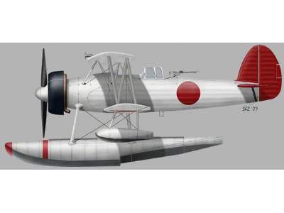 Reconnaissance Seaplane E8A1 Aichi AB - 7 - image 1