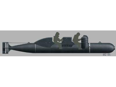 Italian human torpedo Maiale - image 1