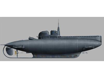Italian Submarine class B (B1) - image 1