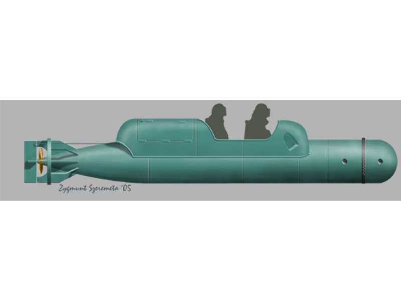 Italian Human Torpedo Maiale SSB - image 1