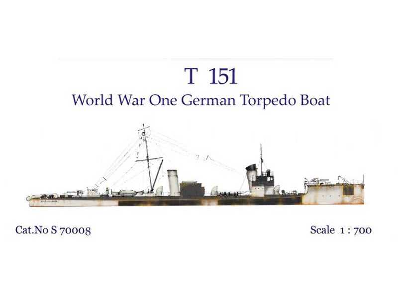 T 151 World War One German Torpedo Boat - image 1 T 151 World War One German Torpedo Boat - image 1