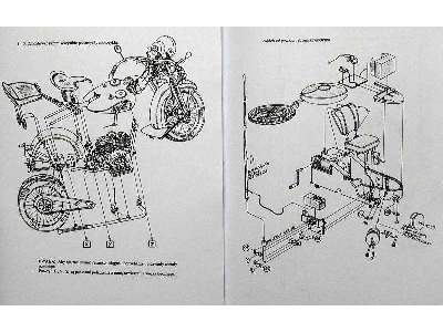 HEAVY MOTORCYCLE M111 SOKÓŁ(FALCON) with SIDE CAR and Radio-Stat - image 9