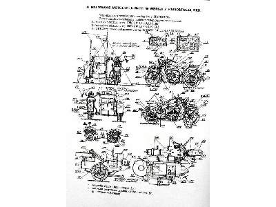 HEAVY MOTORCYCLE M111 SOKÓŁ(FALCON) with SIDE CAR and Radio-Stat - image 11