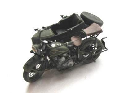 HEAVY MOTORCYCLE M111 SOKÓŁ(FALCON)1000 with SIDE CAR - image 4