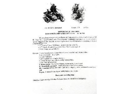POLISH COMBAT CREW OF 3 (1939) FOR MOTORCYCLE M111 SOKÓŁ (FALCON - image 9