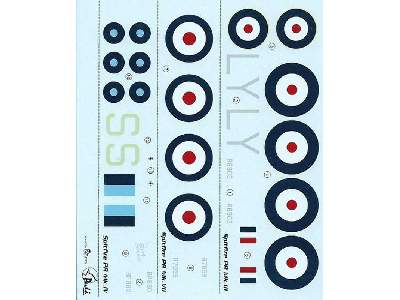 Spitfire PR Mk. III,IV,VII + vacu canopies + decal sheet for Air - image 3