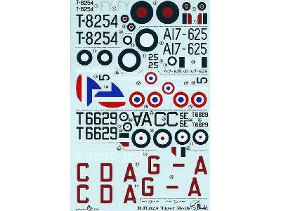 DH.82A Tiger Moth upgrade + decal sheet for Airfix - image 3