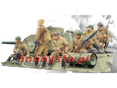 Figures Soviet Infantry Tank Riders - image 1