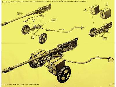 Swiss WW II Anti-Tank Rifle Solothurn S-18/1000 w/wheeled carria - image 5