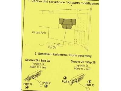 Hawker Hurricane Mk.I - Port Wing Armament Set for Airfix kit - image 5