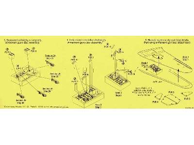 Hawker Hurricane Mk.I - Port Wing Armament Set for Airfix kit - image 6