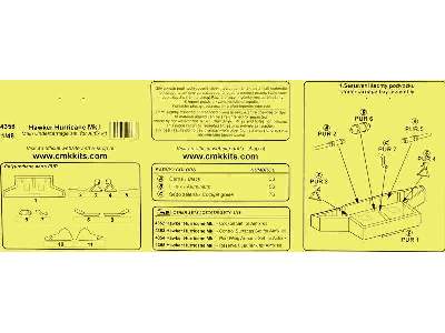 Hawker Hurricane Mk.I - Main Undercarriage Set for Airfix kit - image 3