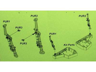 Tempest - Main undercarriage strengthened legs - image 5