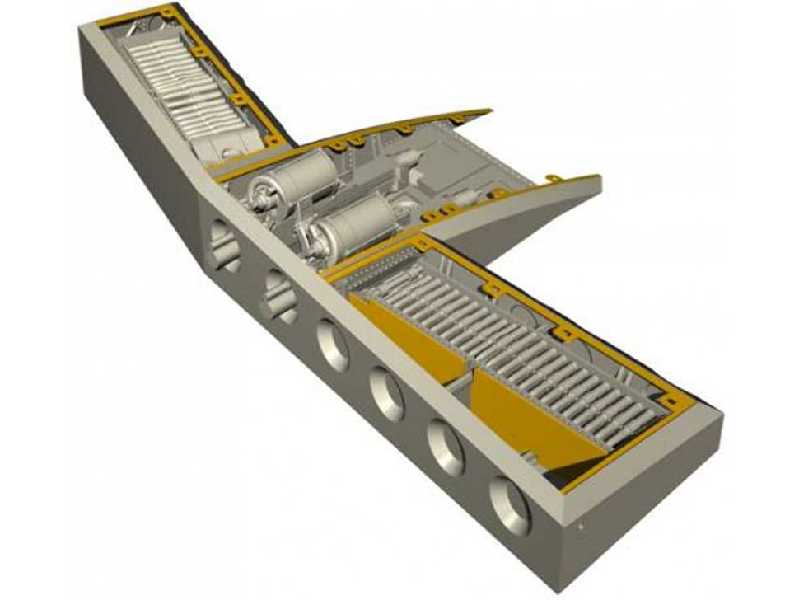 Tempest - Armament set for starboard side wing, Special Hobby - image 1 Tempest - Armament set for starboard side wing, Special Hobby - image 1