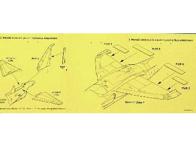 BAe Harrier GR.1 - Control Surfaces Set (designed to be used wit - image 5