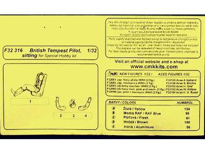 British Tempest Pilot, sitting - image 4