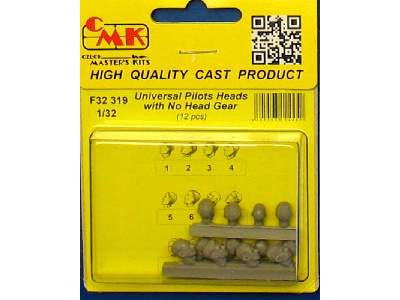 Universal Pilot Heads with no head gear (12pcs) - image 4