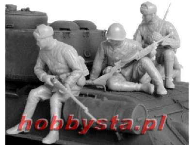 Figures Soviet Infantry Tank Riders - image 3