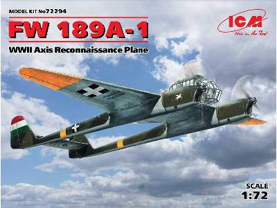 FW 189A-1, WWII Axis Reconnaissance Plane - image 1