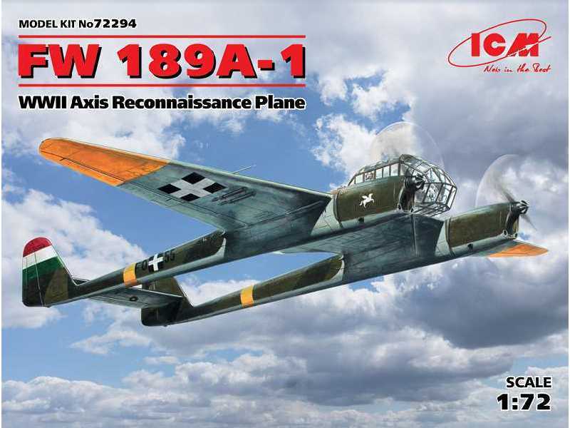 FW 189A-1, WWII Axis Reconnaissance Plane - image 1