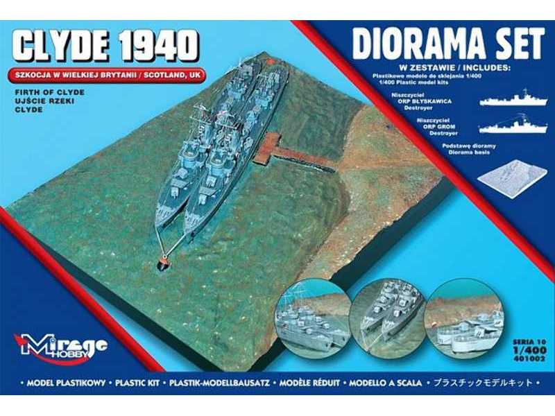 CLYDE 1940 SZKOCJA, UJŚCIE RZEKI CLYDE (Model Set) - image 1 CLYDE 1940 SZKOCJA, UJŚCIE RZEKI CLYDE (Model Set) - image 1