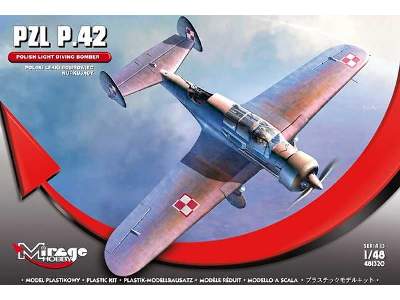 PZL P.42 POLSKI LEKKI BOMBOWIEC NURKUJĄCY - image 1