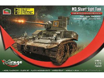 M3 STUART Light Tank 2/6th Australian Armoured Regiment (Buna, G - image 1